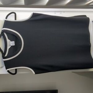 NWOT Misook Black and White blouse